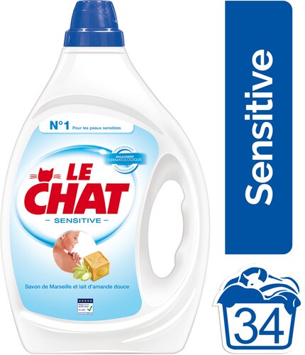 Le Chat Savon Lessive Sensitive 34d 1 7l Colruyt